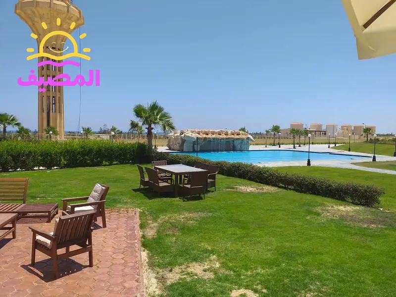 Elegant 6-bedroom villa with garden and direct pool view in Stella Sidi Abdel Rahman