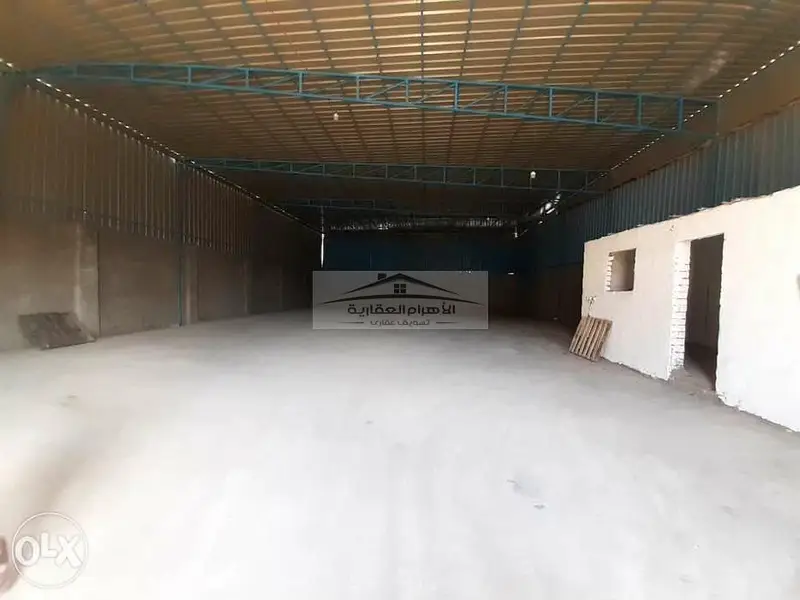 هنجر للايجار 3000 م بجمعية المهندسين العرب