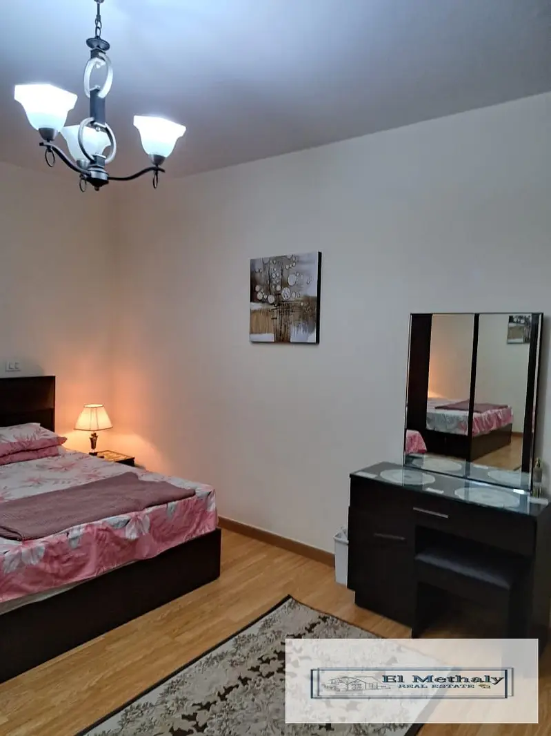 Distinct furnished apartment in Rehab City, New Cairo