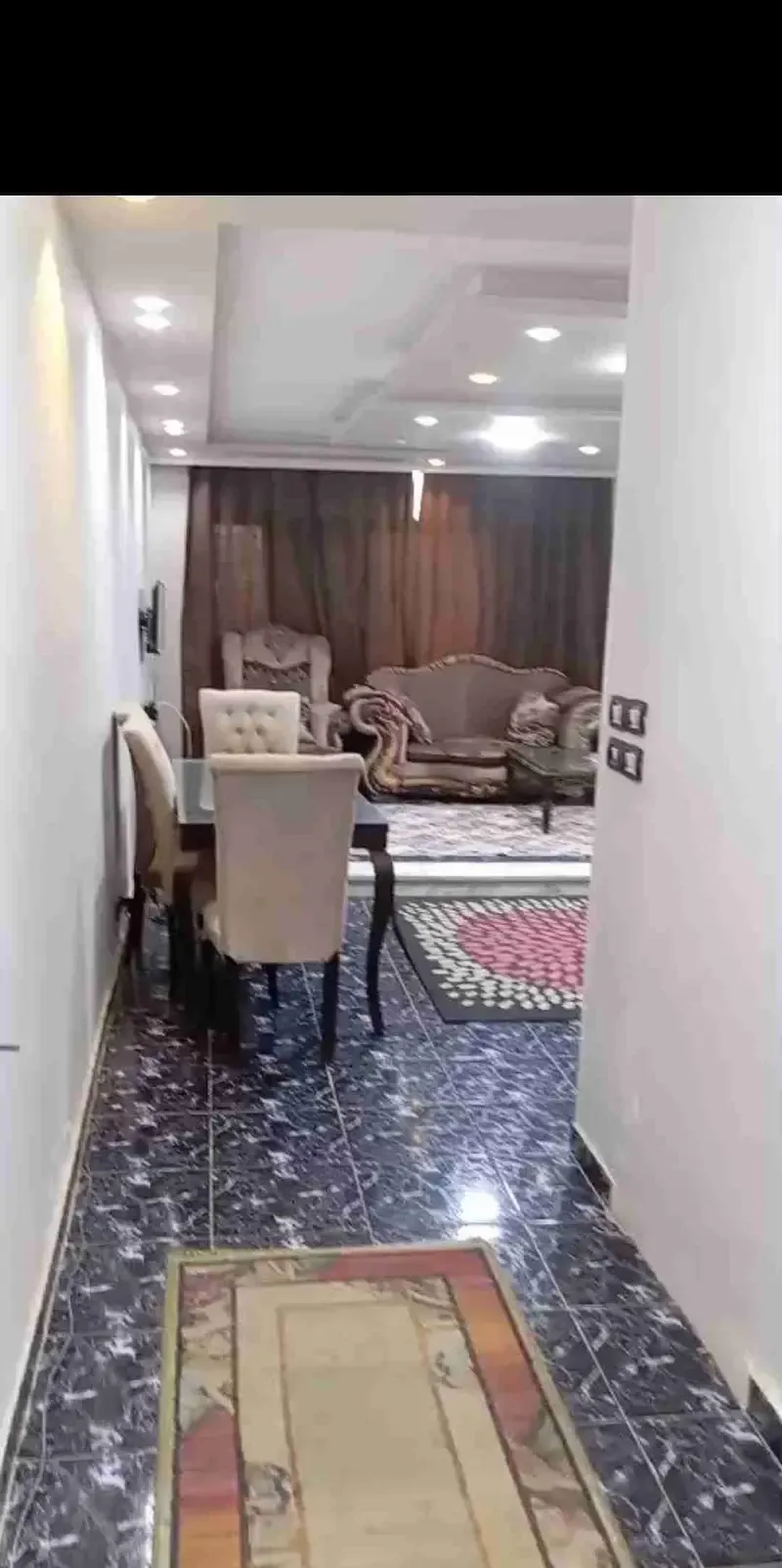 Furnished apartment for daily rent near City Stars for families