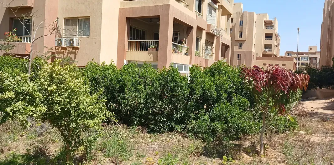Apartment for rent with a private garden in Garden Hills Compound, 6th of October