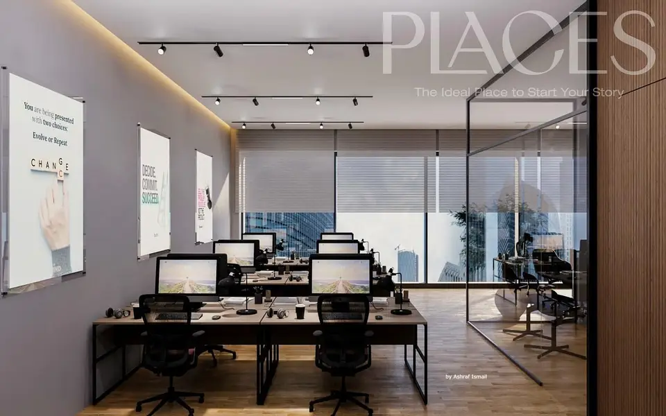 Office for Rent 117 sqm in Mivida Business Park, 5th Settlement