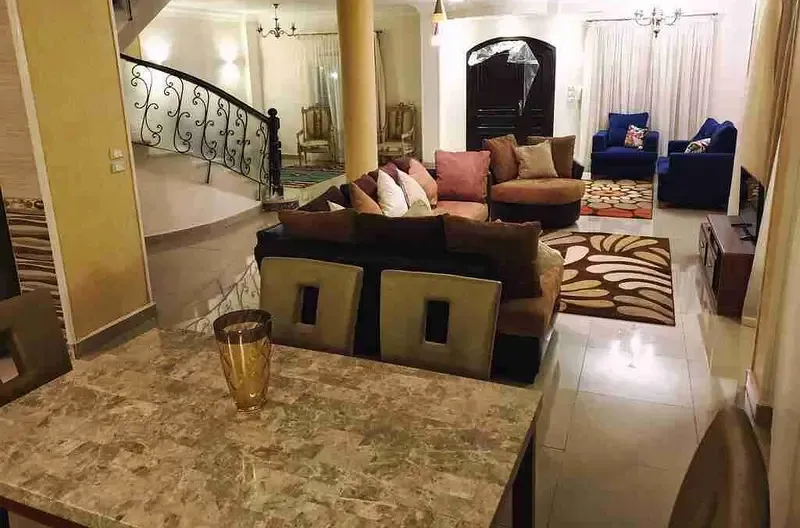 Duplex villa for rent in Fifth Settlement