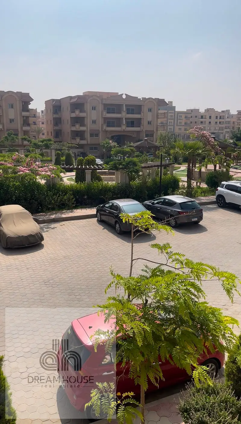 شقة 2 غرفة للإيجار بفيو جاردن في كمبوند سكن التجمع الخامس