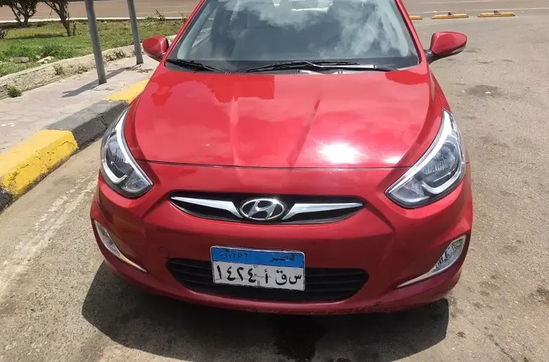Rent Accent car with sunroof, without driver