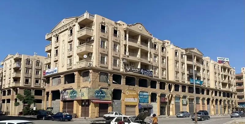 Two-story commercial shop for rent in Al-Hashemya Mall, 10th of Ramadan City