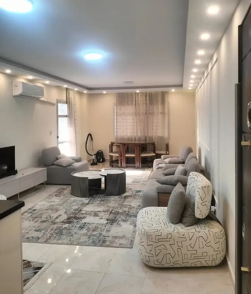 Furnished apartment for rent in Madinaty B10
