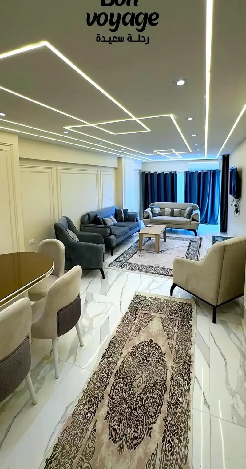 Hotel apartment for rent in Maadi with a direct Nile view
