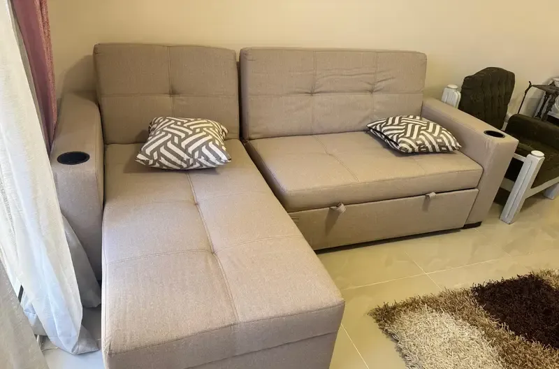 Furnished studio for rent in Madinaty B7, repeating floor