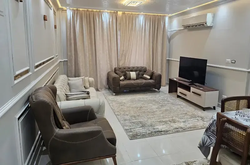 Furnished apartment for rent in Madinaty B10 | 124 sqm | 3 rooms and 2 bathrooms