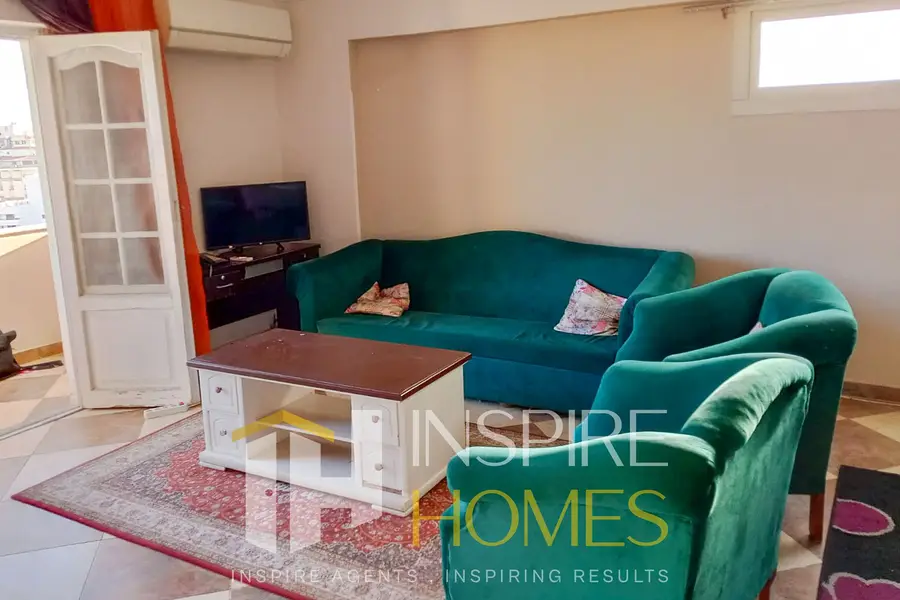 Furnished apartment for rent in Sidi Gaber, 150sqm, 20,000 EGP/month