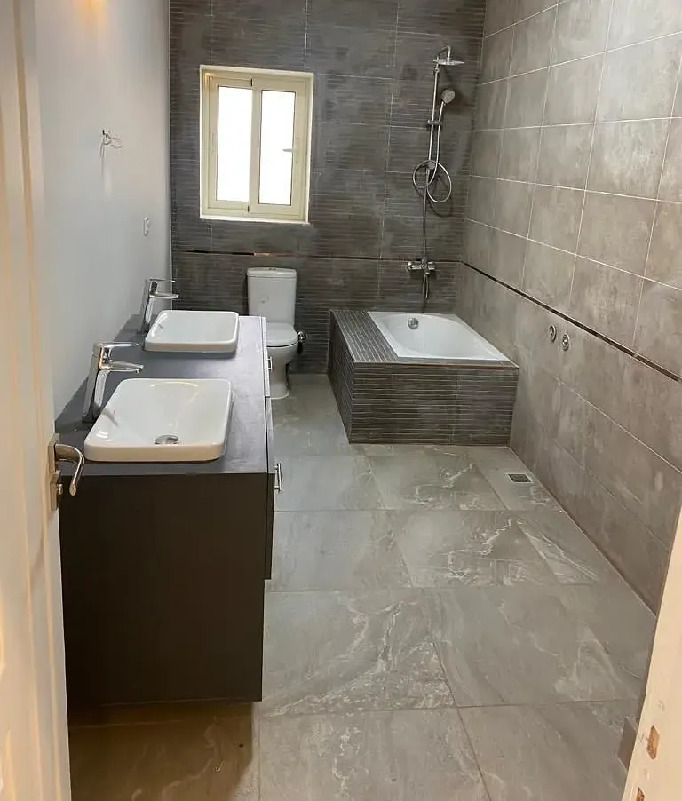 Semi-furnished apartment with appliances behind Mirage City, Fifth Settlement