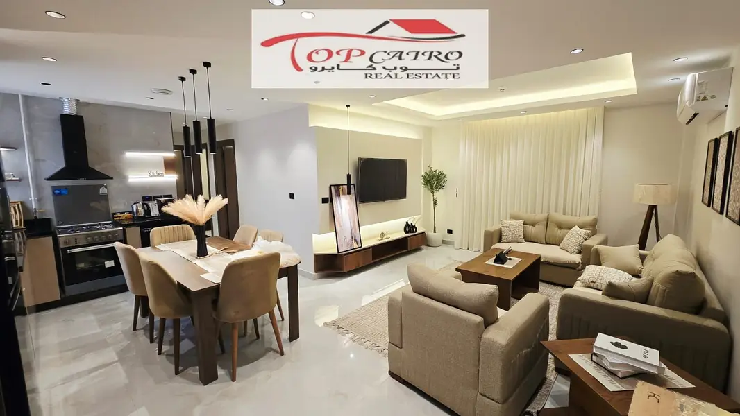 Furnished apartment for rent in Madinaty B10, ultra super lux finishing