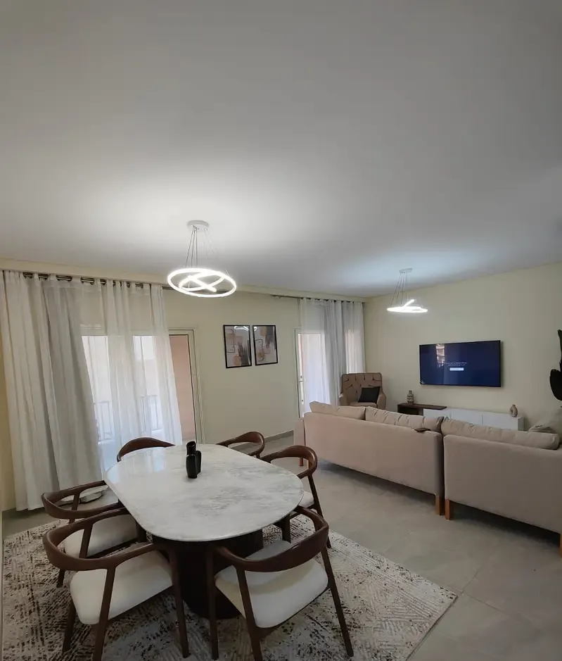 Furnished apartment for rent in 90 Avenue Compound - Fifth Settlement