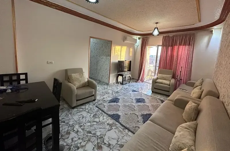 Furnished apartment for rent in Rawdat Zayed Compound