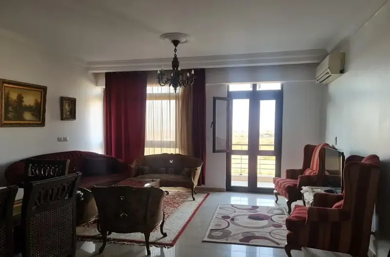 Furnished apartment for rent in Madinaty B8