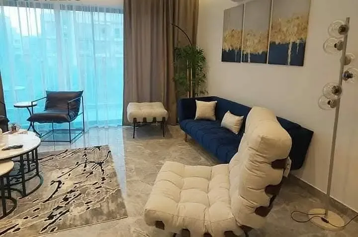 Furnished apartment for rent in Lakeview Residence, New Cairo