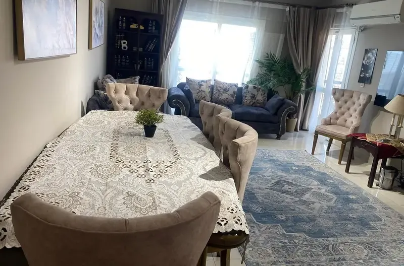 شقة مفروشة للايجار بالرحاب المرحلة السابعة فيو جاردن