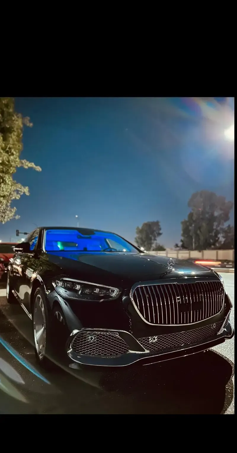 Mercedes S for rent with driver