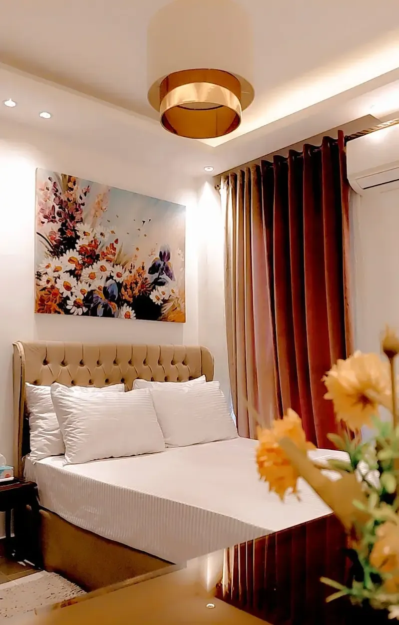 Furnished apartment for rent in Madinaty, 2 bedrooms, fully air-conditioned
