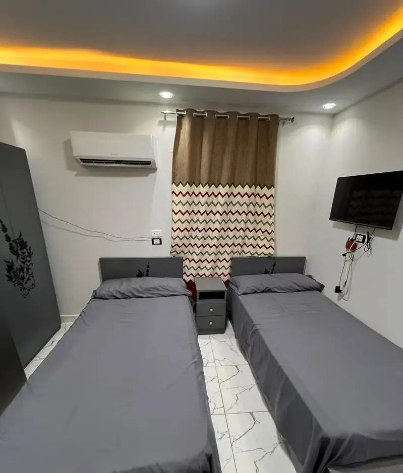 Furnished studio for rent in the finest neighborhoods of 6th of October