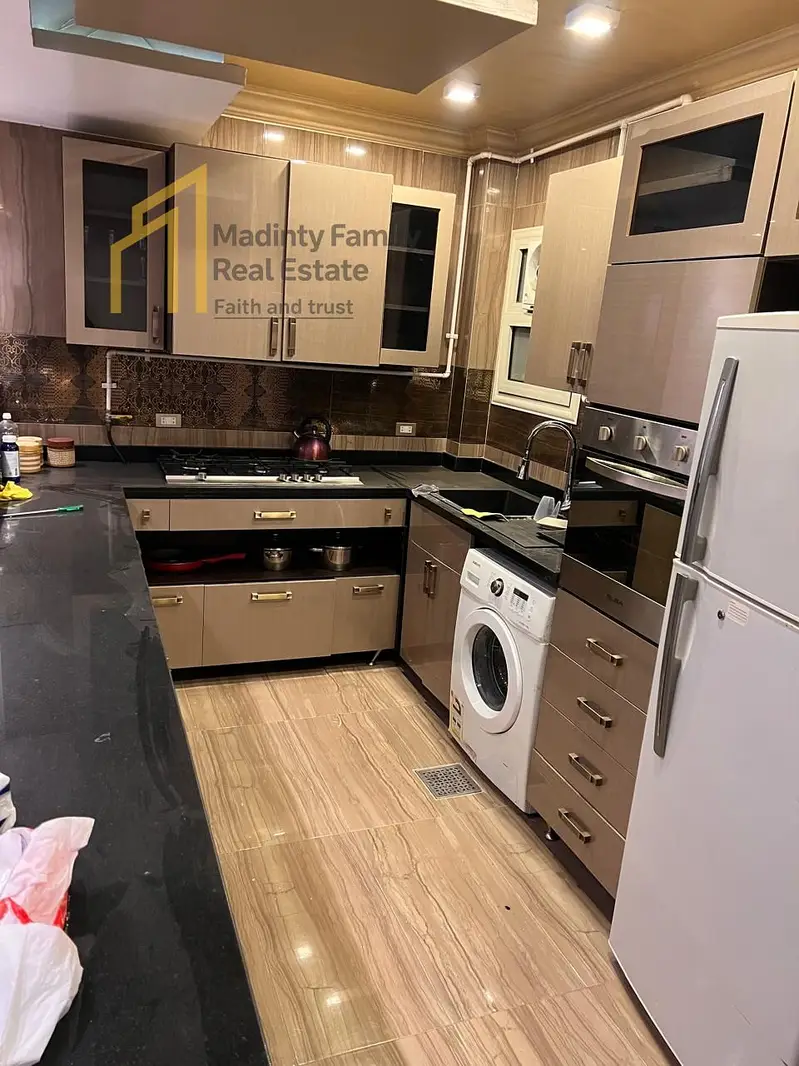 Furnished and air-conditioned apartment for rent in Madinaty