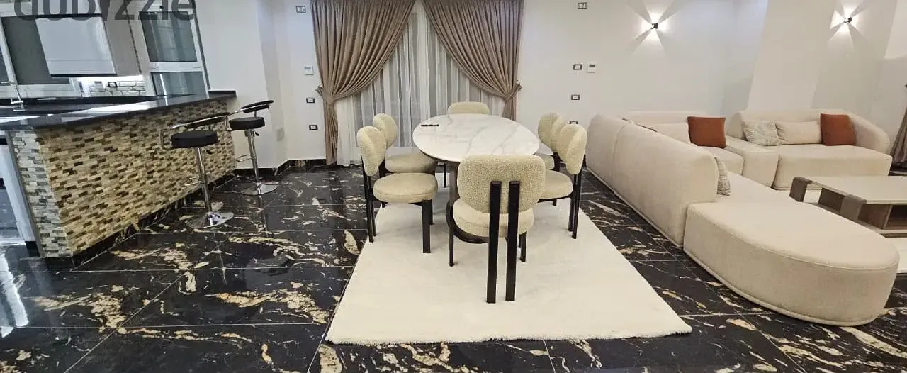 Furnished duplex villa for rent in Hyde Park Compound