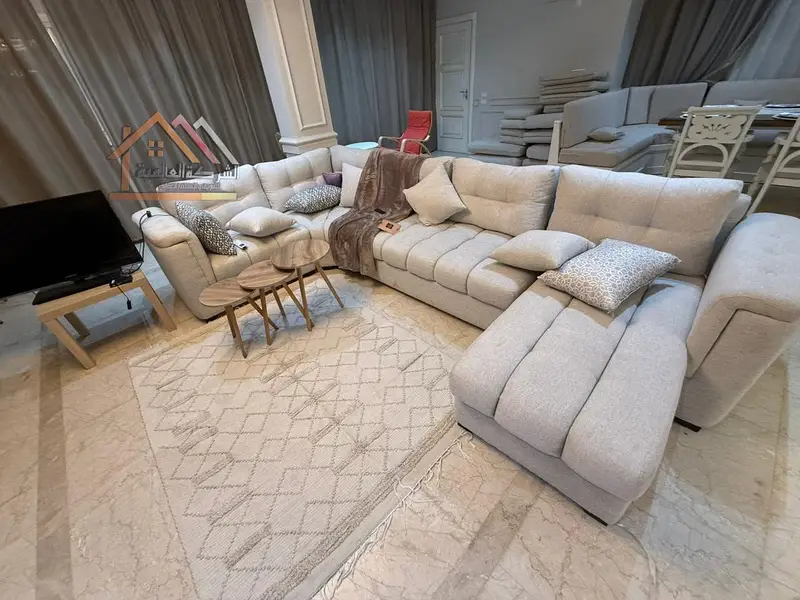 Fully furnished hotel-style twin house villa for rent in Madinaty, model Z