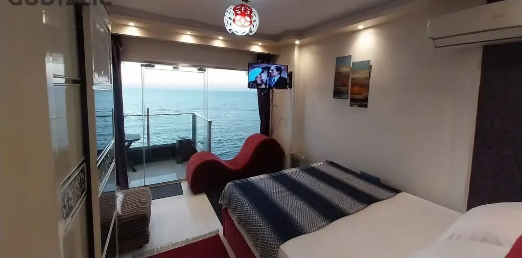 Luxury hotel apartment for rent in Asafra – sea view