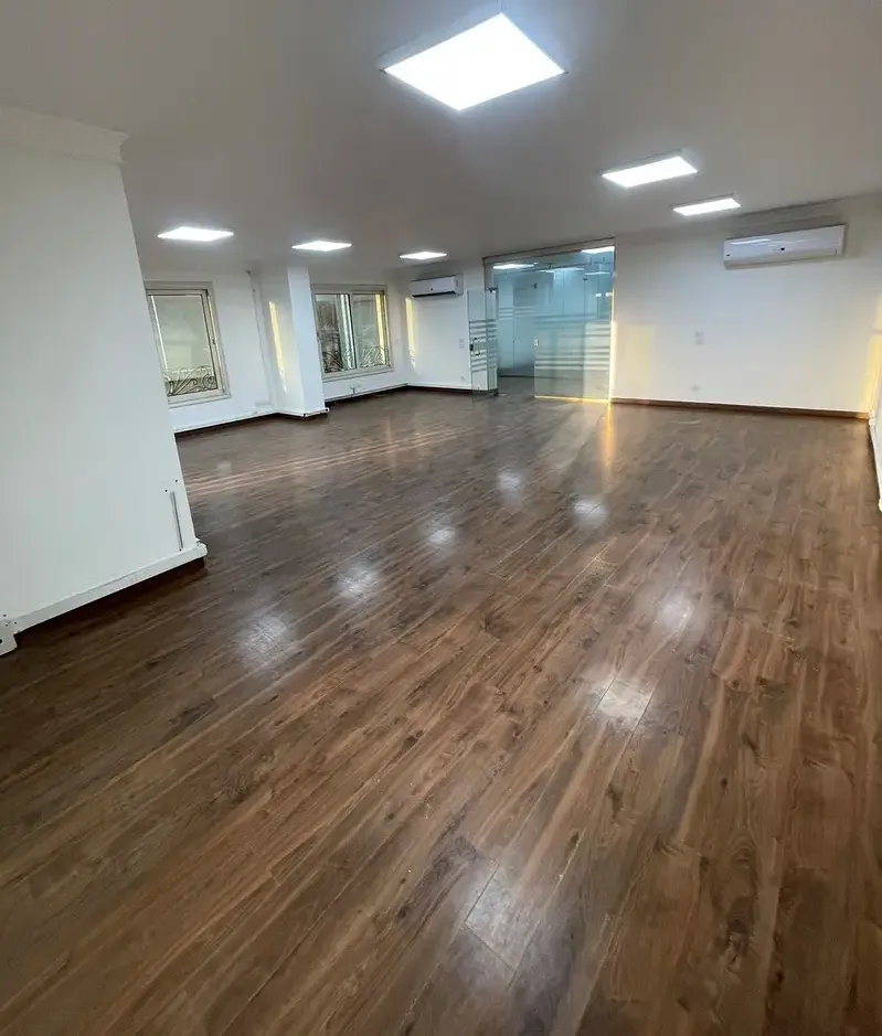 Office for rent on Makram Ebeid Main Street with air conditioners