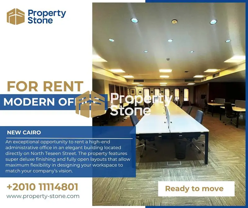 Luxuriously furnished and equipped 500 sqm office for rent on South 90th Street