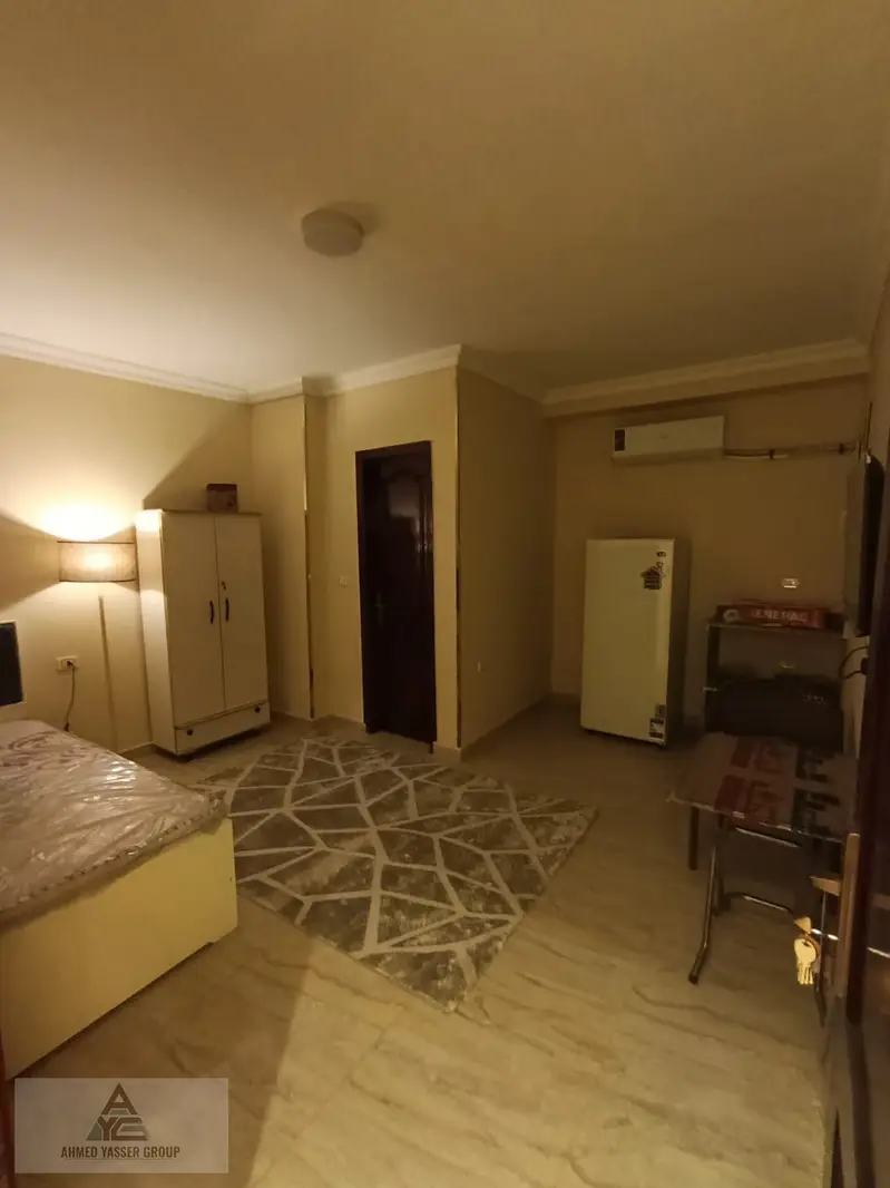 Furnished hotel studio for rent in Al Hadaba Al Wosta