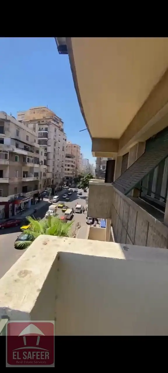 شقة 140م للايجار السكني بفلمنج على شارع ابو قير الرئيسي