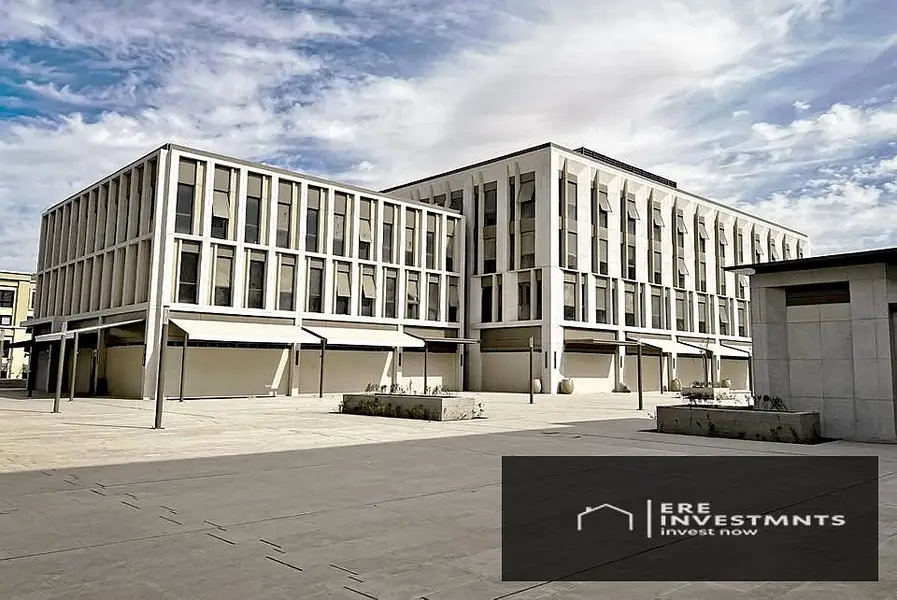 Office for rent 62sqm semi-finished in The Place - Mivida, Fifth Settlement