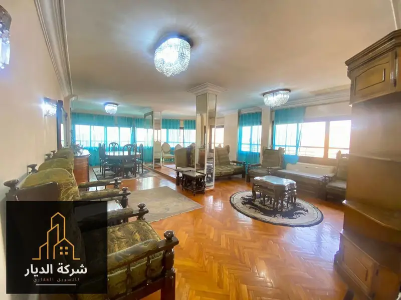 شقة مفروشة للإيجار بنادي الصيد بالدقي