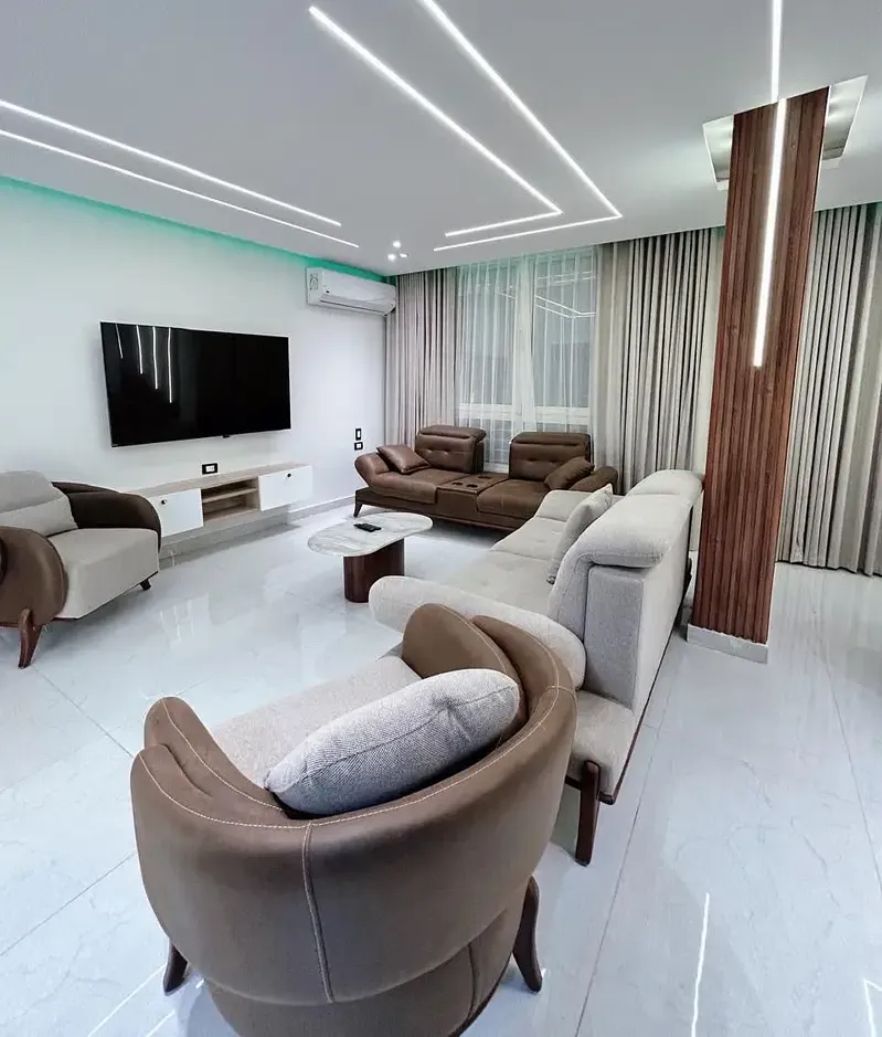 Ultra Super Lux Furnished Apartment for Daily Rent in Sheraton