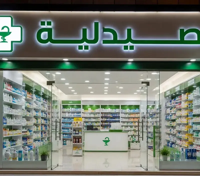 صيدلية للايجار بالتجمع الخامس ٧٧ م