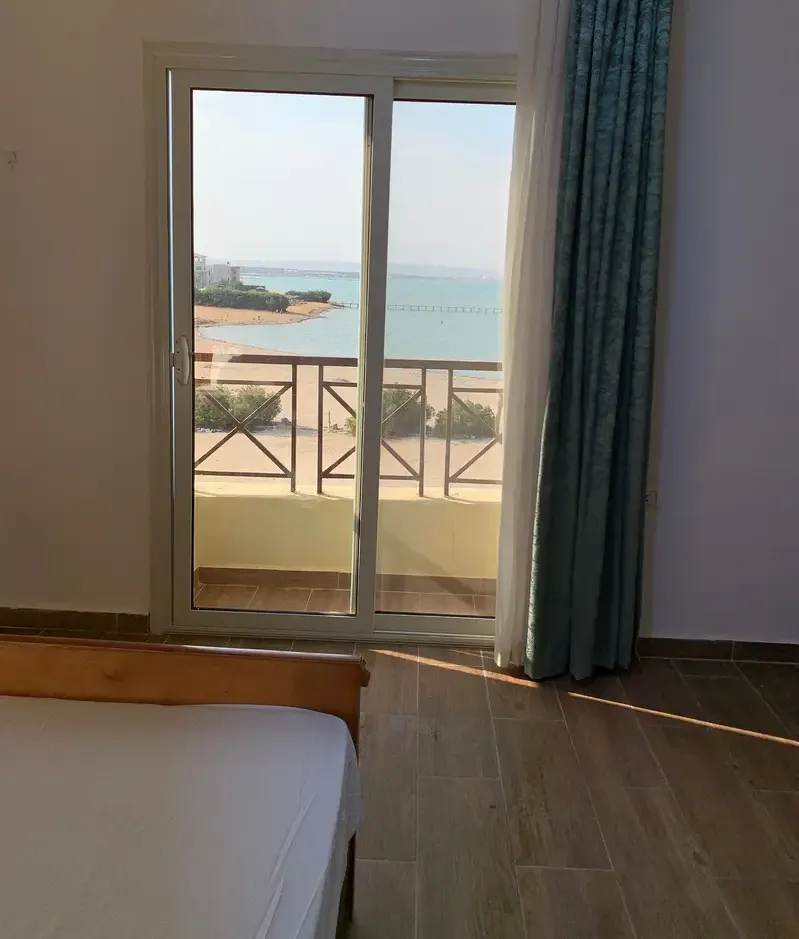 Two-bedroom chalet in Casablanca Resort with a side sea view