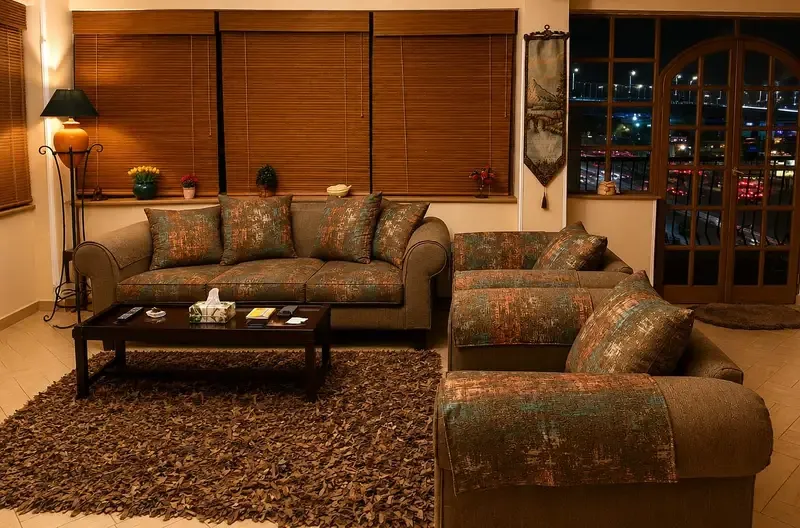 Furnished super lux apartment in New Egypt