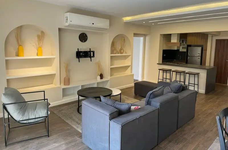 Furnished apartment for rent in Mountain View iCity - New Cairo