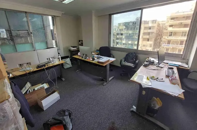 Furnished and air-conditioned office for rent on Al-Ahram Street, Heliopolis