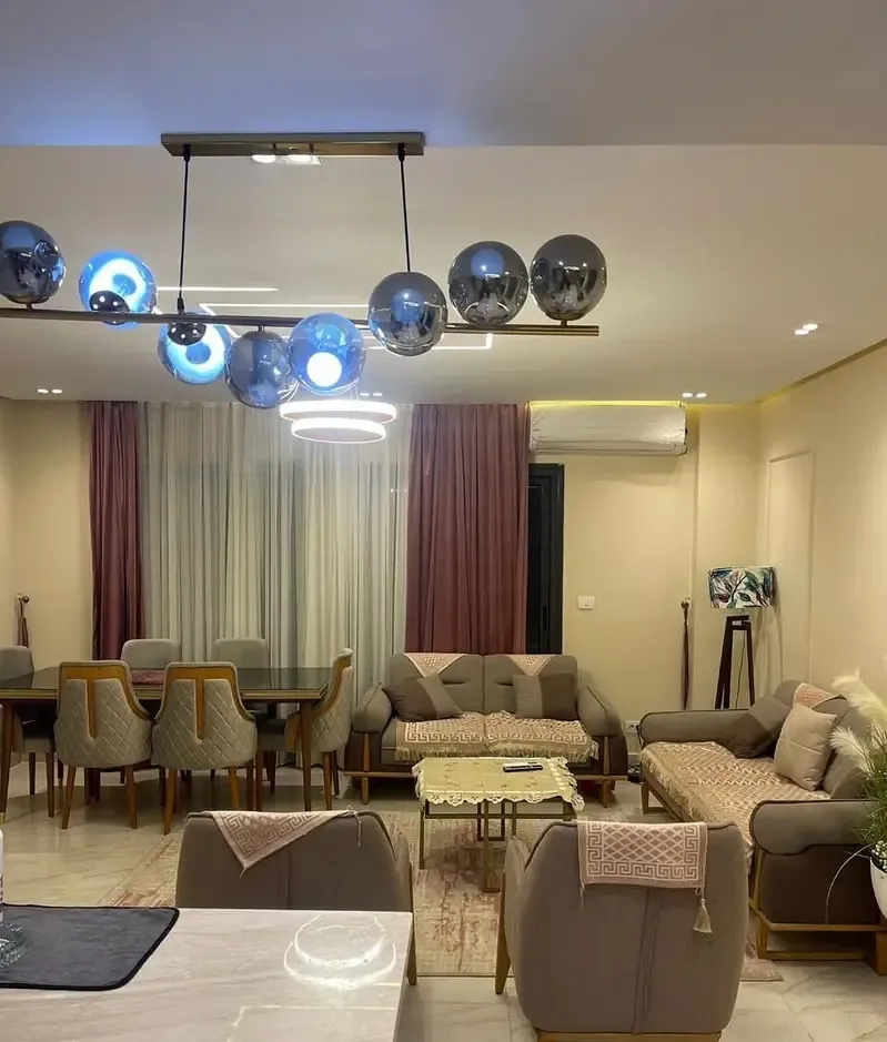 Furnished apartment for rent in Madinaty B15