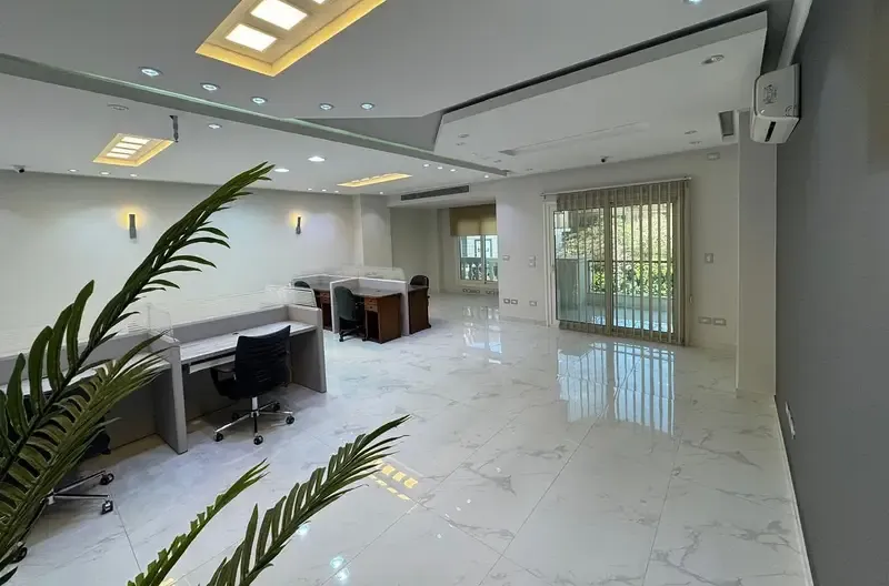 Licensed furnished and air-conditioned office for rent in Ard El Golf