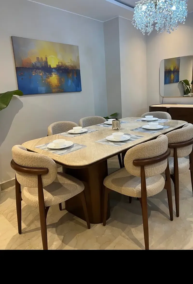 Furnished apartment for daily rent in Sheikh Zayed next to Arkan Mall