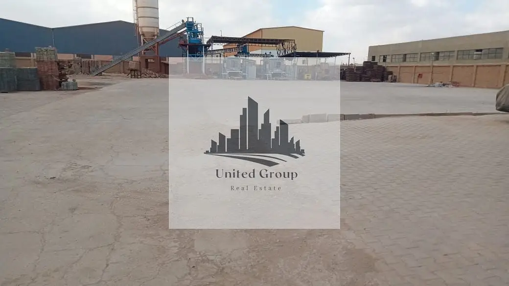 مصنع 12000 متر مواد بناء للايجار فى مدينة بدر