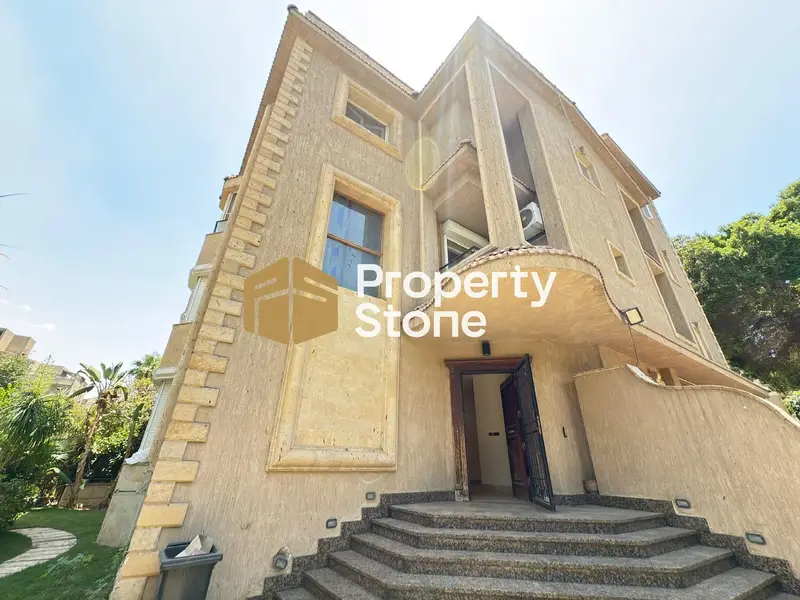 Villa for rent in Degla Maadi | Super Lux finishing | Administrative license