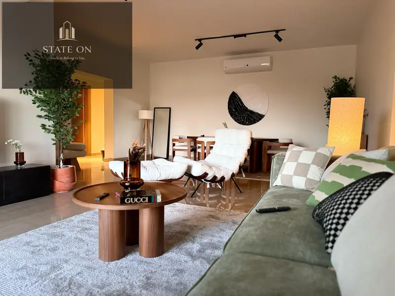 Fully furnished ultra super lux apartment for rent in Mivida Compound, New Cairo