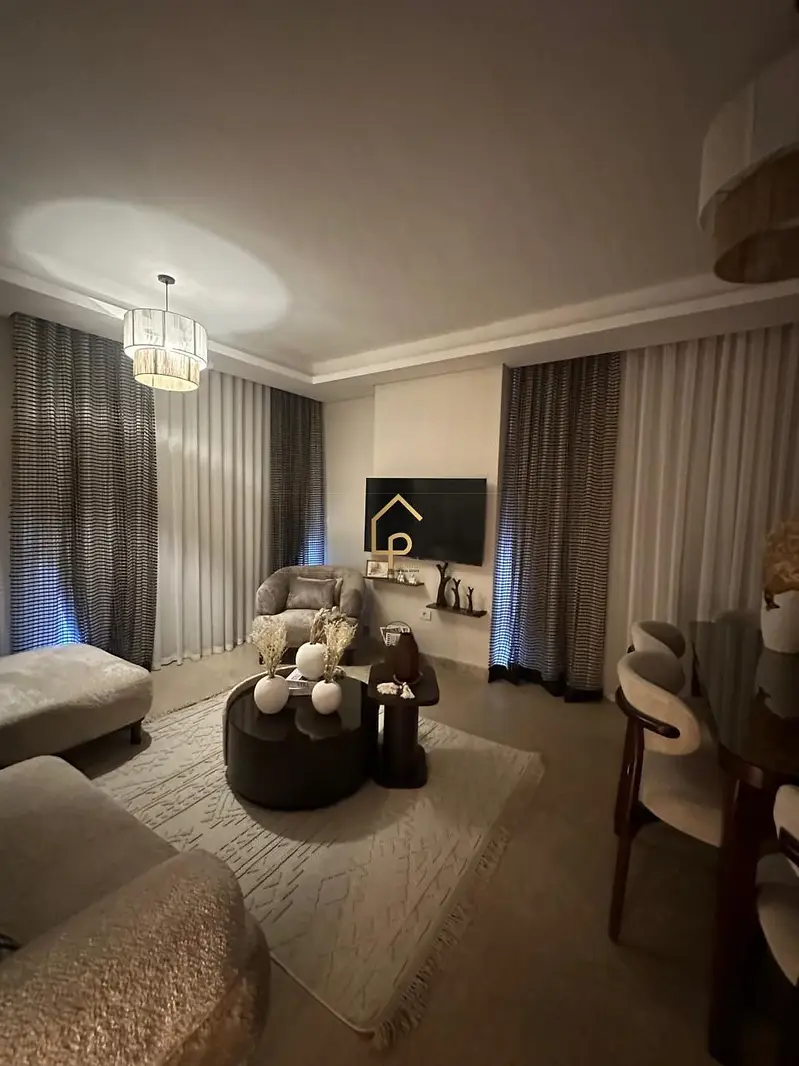 Furnished apartment for rent in ZED Towers, Sheikh Zayed, 110 sqm