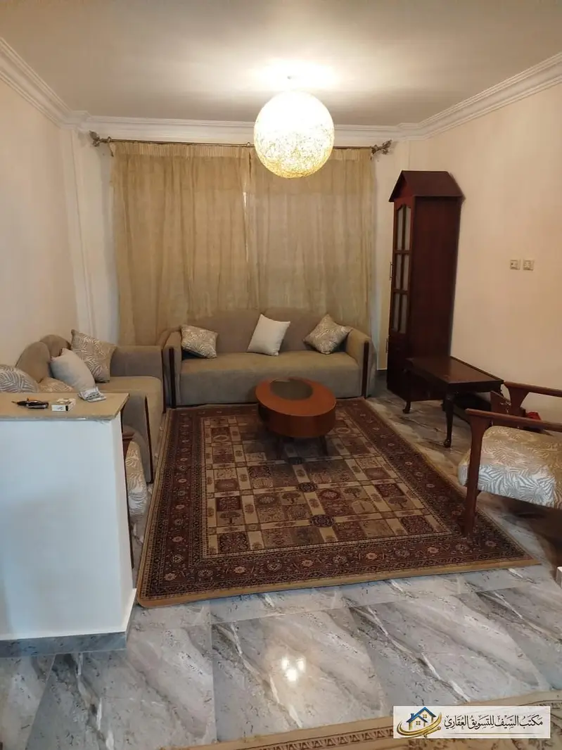 Furnished apartment for rent in Degla, Maadi