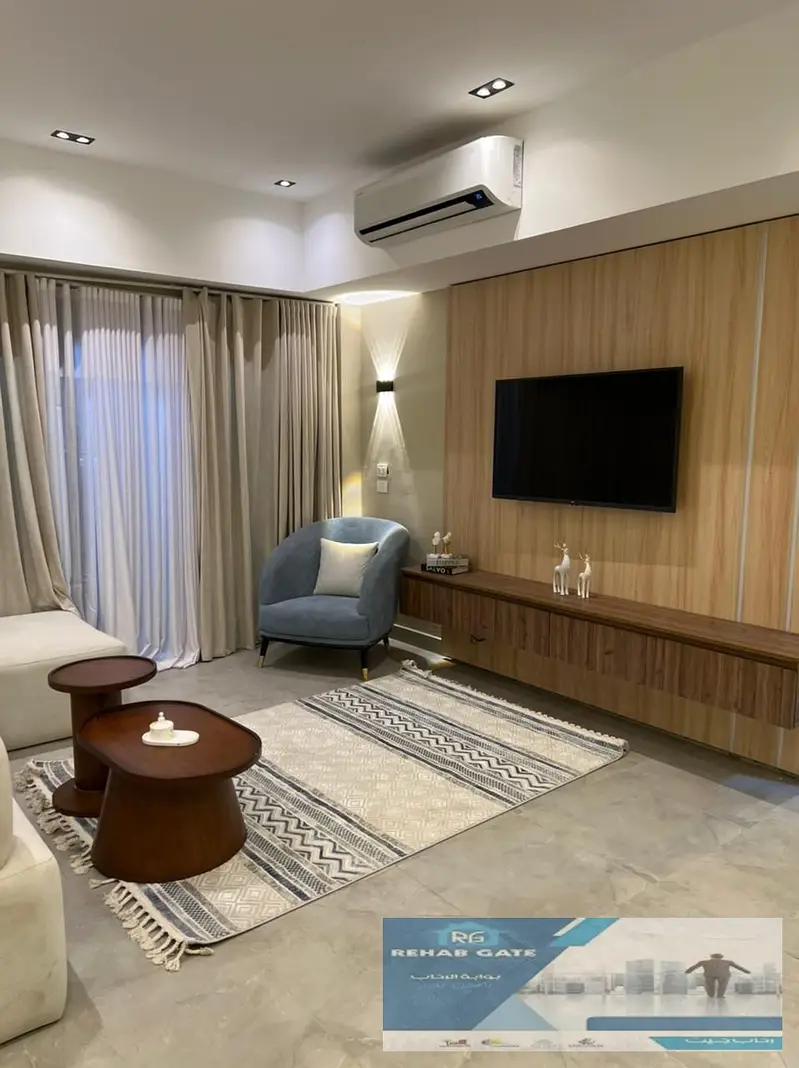92 sqm furnished apartment for rent in Rehab - Phase 8
